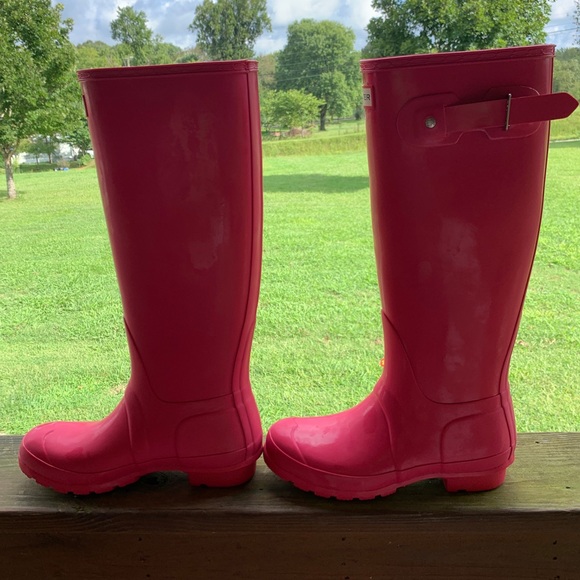 [SOLD-M] Hunter Original Tall Gloss Rain Boots - Picture 2 of 6